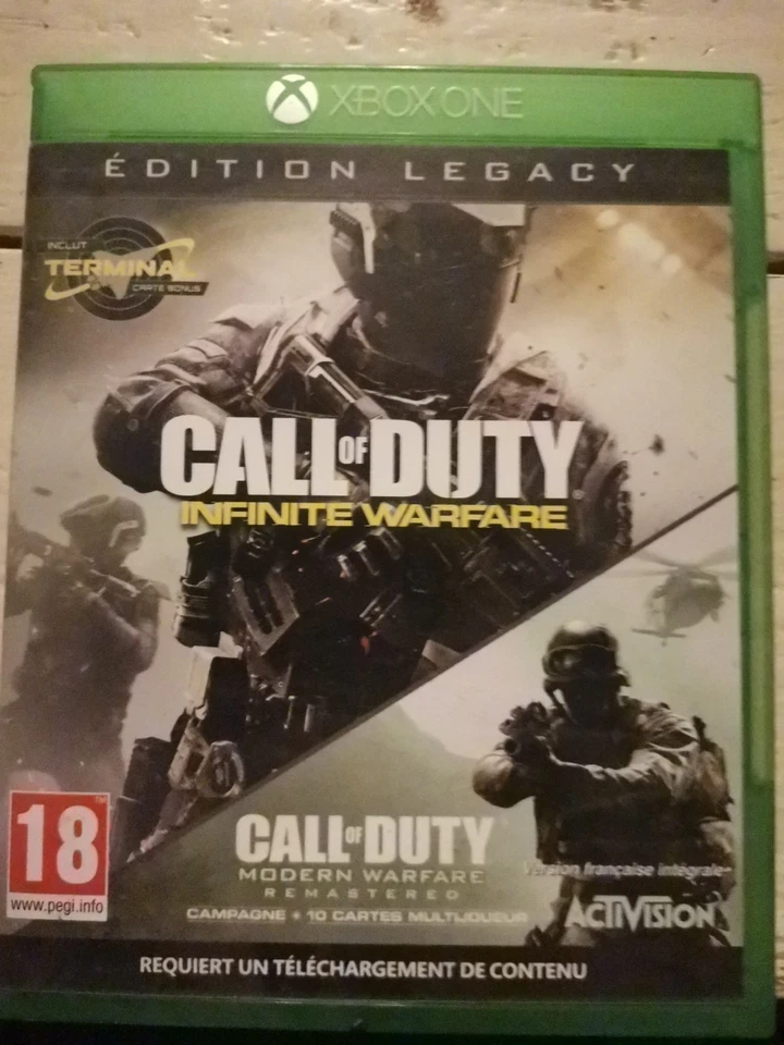 Call of Duty : Infinite Warfare - Edition Legacy (Microsoft Xbox One, 2016), photo 1 sur 2