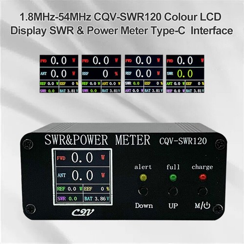 Power Standing Wave Meter with High Standing Wave Alarm Full Color HD Display - Picture 5 of 12