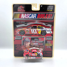 VINTAGE 1999 Ricky Rudd 10 Tide NASCAR Rules w/Ford Taurus Templat 1:64 Diecast