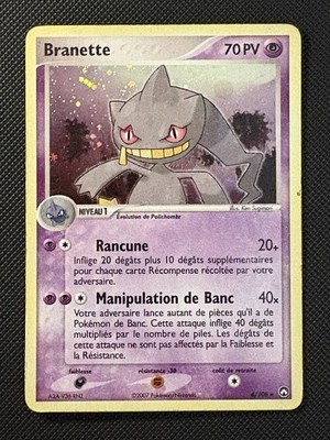Pokemon Card Branette 4/108 EX Guardians of Power Reverse VF FR