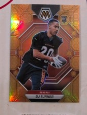 2023 Mosaic DJ Turner Rookie Honeycomb Prizm SSP RC Case Hit Michigan Wolverines