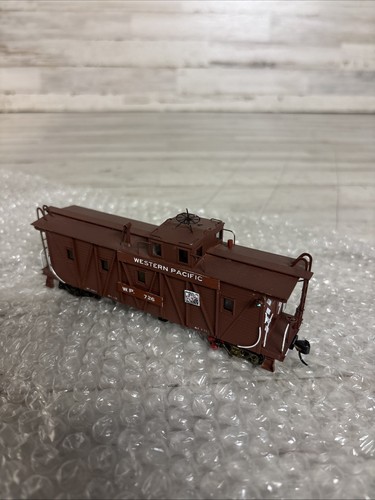 Cupola rinforzata esterna HO ottone lato ovest modello Co WP 726 Caboose Giappone - Foto 3 di 11