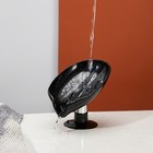 Bathroom Leaf Shape Drain Soap Box Dish Holder Storage Suction Saver Soapbox