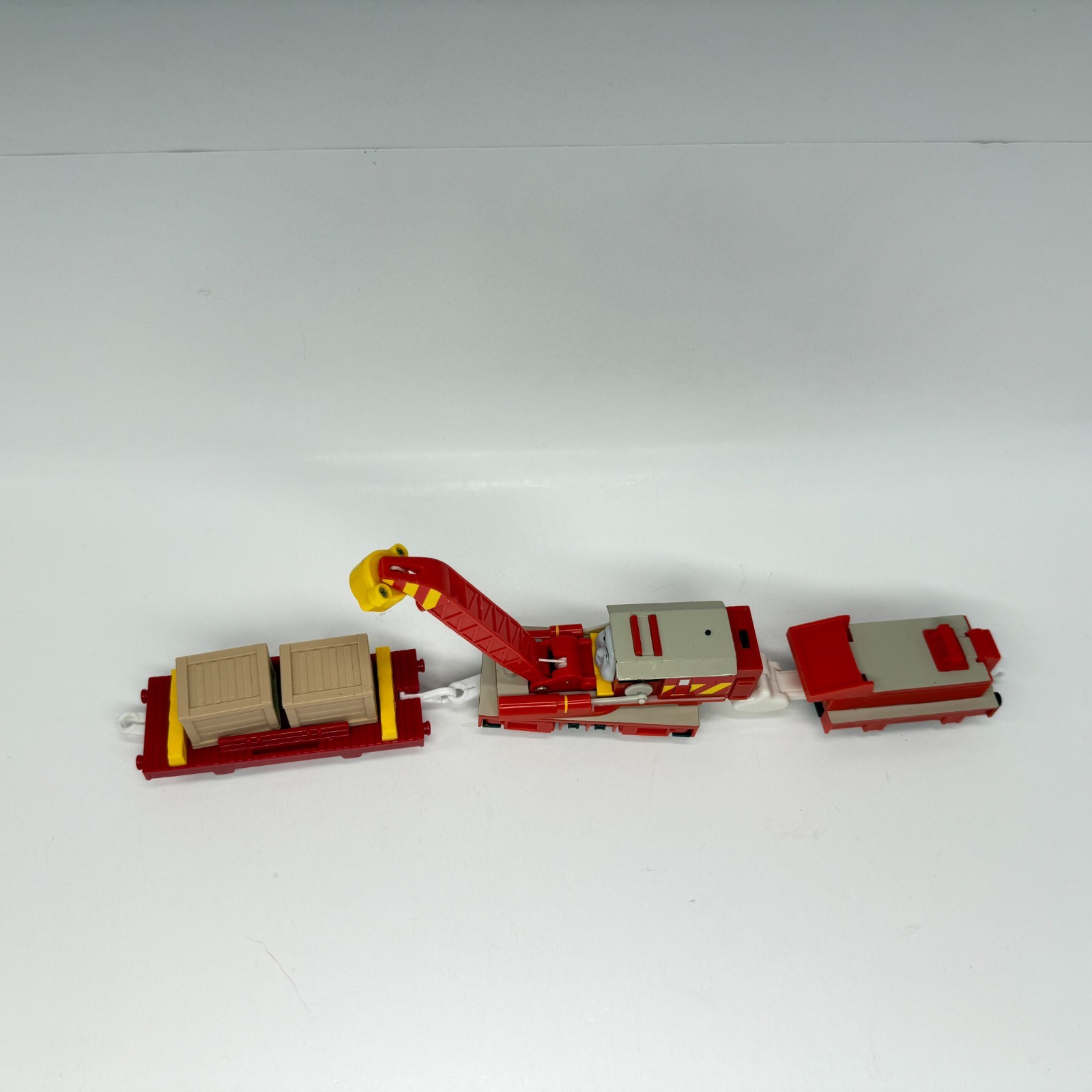 Thomas & Friends Trackmaster  ROCKY  Motorized  CRANE Train  Working watch Video