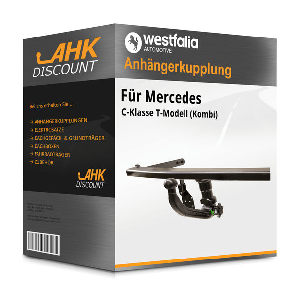 für Mercedes C-Klasse T-Modell (Kombi) 14-18 Westfalia AnhäNgekupplung Abnehmbar-image