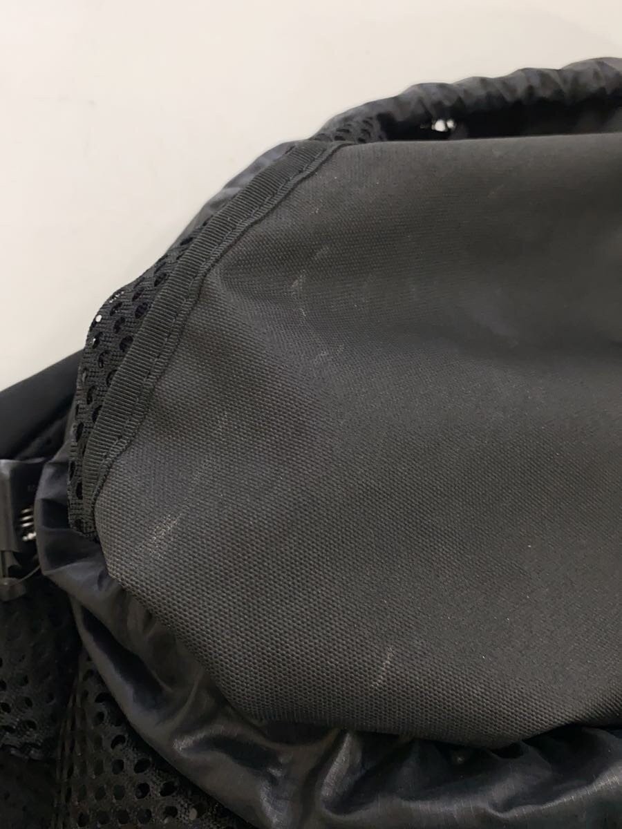 and wander Mesh Knapsack Backpack, Polyester, Bla… - image 7