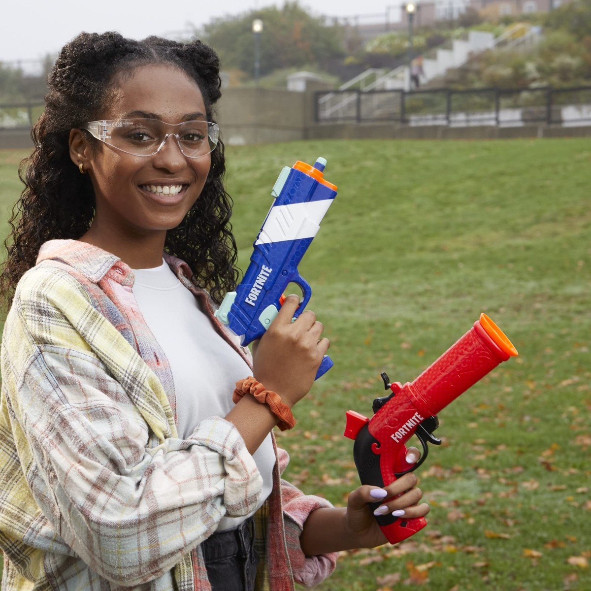 Nerf Fortnite Dual Pack Includes 2 Blasters (Flint-Knock One Size
