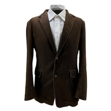 J.Crew Corduroy Cotton 2 Button Blazer Brown Large Functional Sleeve Buttons