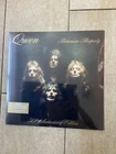 Queen   Bohemian Rhapsody 12" Blue Vinyl 50th Ann Slight Scuff at top New