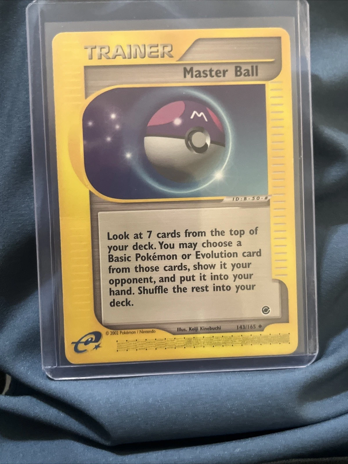 POKEMON- Master Ball-143/165- E Series- Expedition Trainer NM