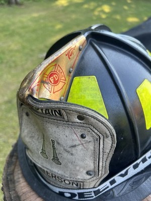 Paterson NJ Fire Captain Turnout Gear Set Fire-Dex Helmet Boots SCBA Mask
