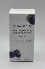 NEW NIB Glow Recipe Blackberry Retinol Blemish Serum Full Size 30ml/1oz AUTHENTC