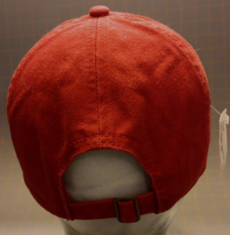 NWT Vtg NOS Adj Strapback CNN Red Basic Logo Coll… - image 3