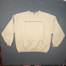 Taylor Swift Lyric Crewneck Sweatshirt Size 2...