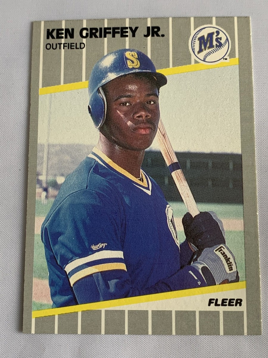 1989 Fleer - Ken Griffey Jr #548 (RC) ERROR CARD (birthplace) | eBay