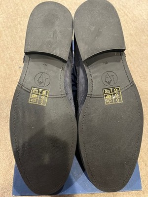 Armani Jeans womens blue suede shoes size 8.5 uus