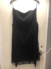 New Look, Inspire - Black Strapless Dress - Size 24