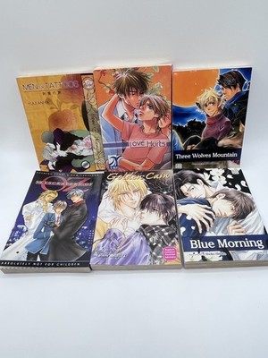 Lot of 6 BL Mature Graphic Novels Manga Anime Books -Skyscrapers of Oz