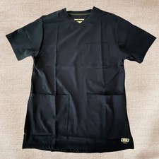 NEW W/TAGS Skechers by Barco Scrub Top Size Small Navy Blue V-Neck Short-Sleeve