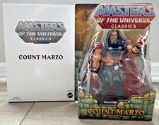 COUNT MARZO Masters Of The Universe Classics MOTU Figure 2009 He-man NEW w  box