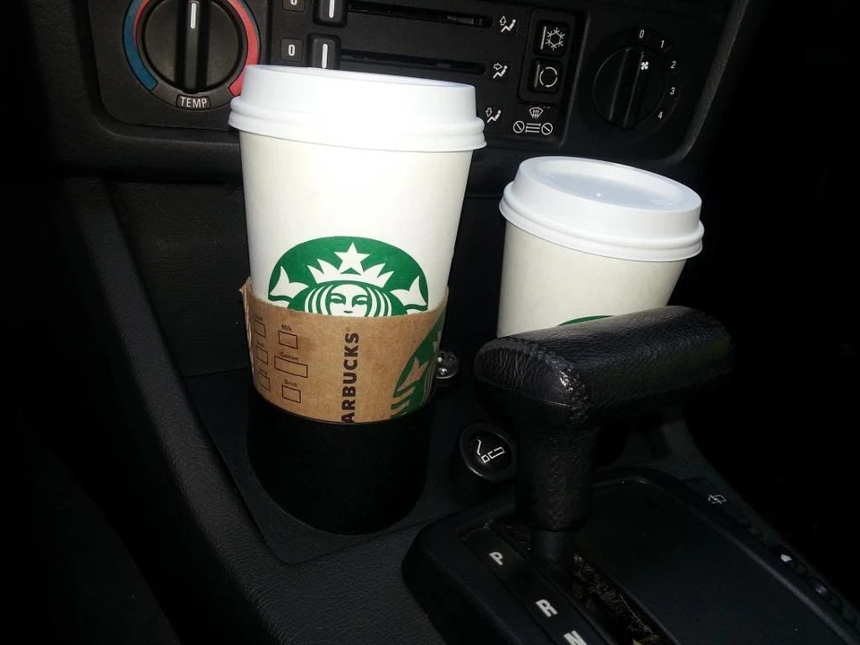 Portavasos personalizable para teléfono BMW E30 puerto USB 325i M3 325is 318i 325e Foto 3 de 4