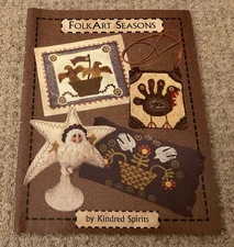 FOLK ART SEASONS BOOKLET BY KINDRED SPIRITS