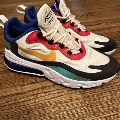 Nike Mens Air Max 270 React- Multicolor Running Shoes A04971-002  Size 7 Used