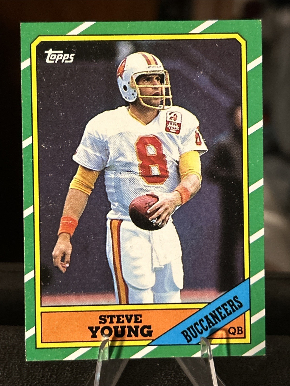 1986 Topps - Steve Young #374 C* on Copyright Line (RC) (jc)