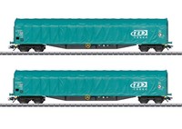 MäRklin 47164 H0 2Er Set Schiebeplanenwagen Rils Ep. Vi Sncb