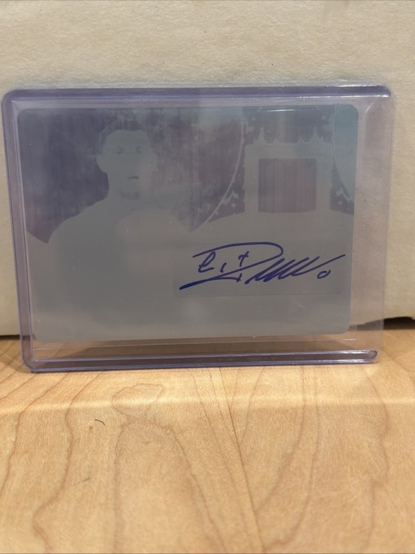 Cristiano Ronaldo Auto 1/1 Printing Plate  2023 Leaf Vibrance Cyan Plate Signed