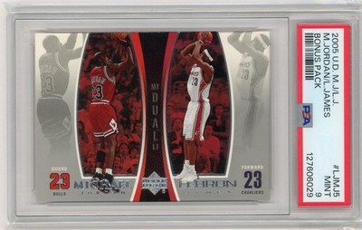 Upper deck レブロンジェームズルーキーカードMichaeljordan 2004-05 Upper Deck R-Class LeBron James Michael Jordan Dual Jersey