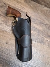 Right Hand Lined Leather Western Holster For Colt SAA 4.75"