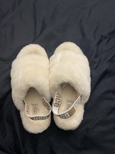 UGG Women's Slide Slippers, Ivory, Size 7 Basically New Only wore for 3 hours 1