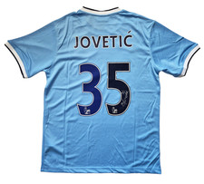 STEFAN JOVETIĆ signed jersey ORIGINAL AUTOGRAPH RACC COA Manchester City shirt
