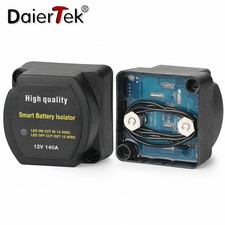 12V 140A Dual Battery Isolator with Voltage Sensitive Relay for Vehicles