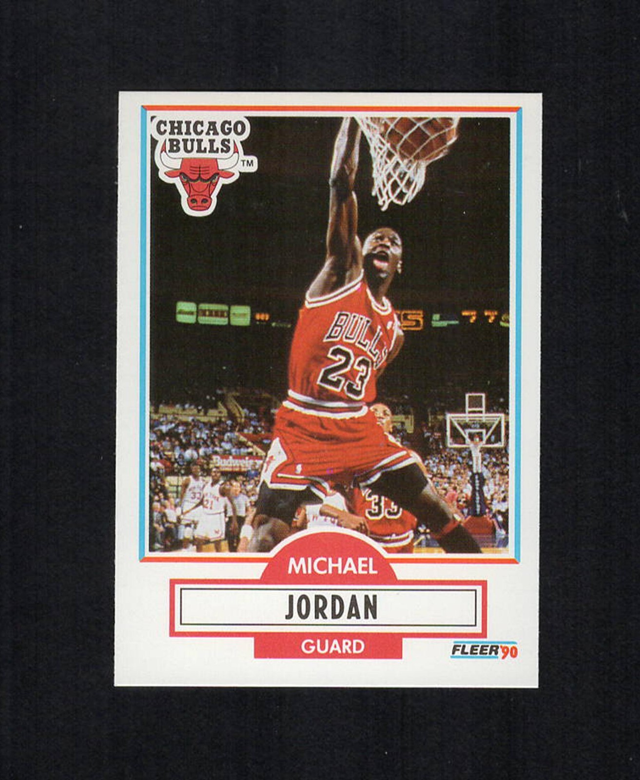 Michael Jordan 1990 Fleer #26