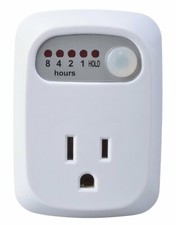 Auto Shut Off Countdown Timer, Electrical Outlet for Curling Iron, Phone, Lights