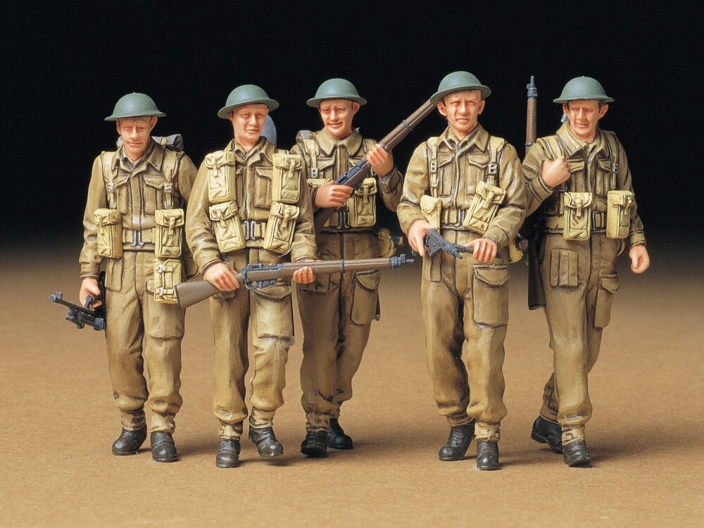 Tamiya 35223 British Infantry On Patrol Plastic Kit