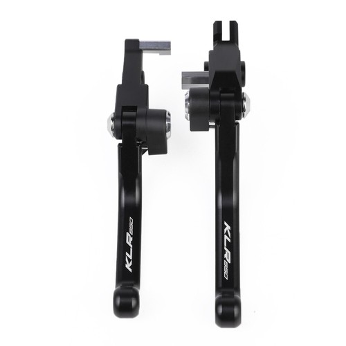 CNC Pivot Brake Clutch Levers For KAWASAKI KLR 650 2008-2024 KLR650 2020 - Picture 10 of 16