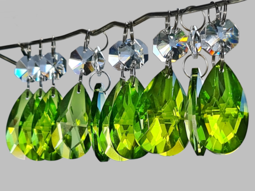 Wedding Sun Catchers Crystals Chandelier Christmas Tree Decoration Beads Retro - Picture 66 of 212