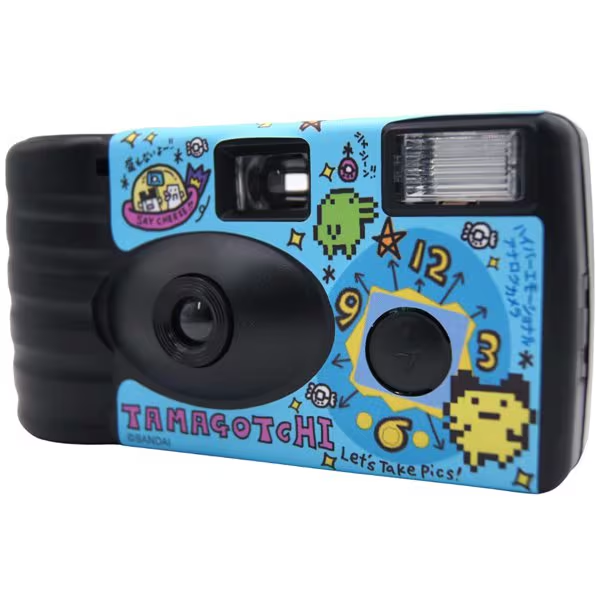 Tamagotchi 90'SB Lens Film BLUE 12 sheets Japan NEW single use