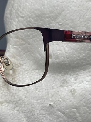 bebe Rose Gold Metal Rectangular Eyeglasses 53-16-140 New Bebe BB 5155 770 Rose Gold Eyeglasses 53/16/140 | eBay main image 3