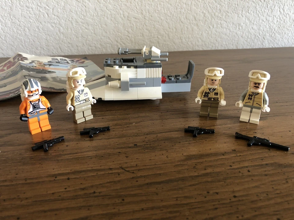 LEGO 8083 REBEL TROOPER BATTLE PACK Star Wars Completo con instrucciones 4 Minifigura Foto 2 de 4