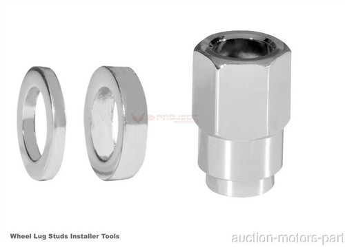 Wheel Studs Installer Tools Nut Kit Fits Lincoln MKZ Year 2014 m12x1.5 V-Pro - Picture 3 of 5