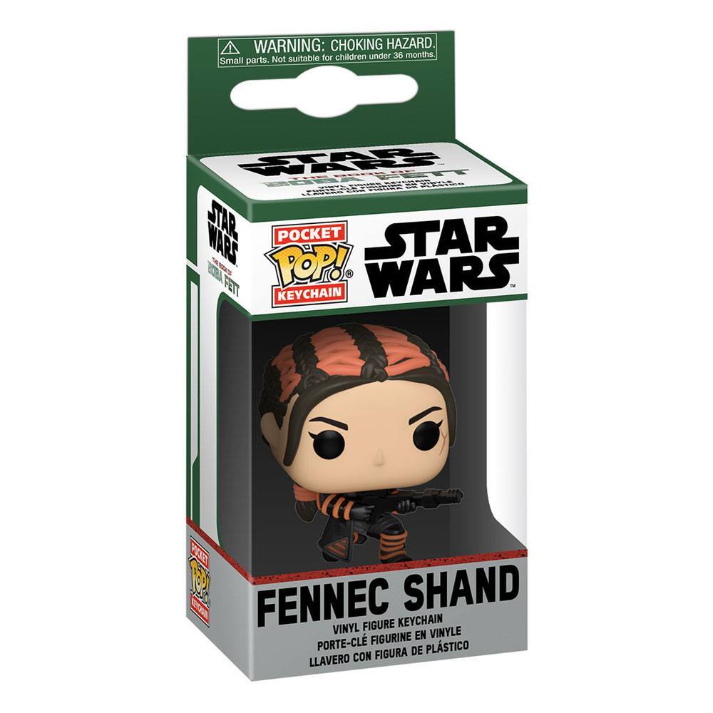 7024787 Merchandising Star Wars: Funko Pop! Pocket Keychain - Book Of Boba Fett