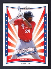 2014 LEAF PERFECT GAME ISIAH GILLIAM #GM-21 ALL AMERICAN CLASSIC TRUE ROOKIE MNT