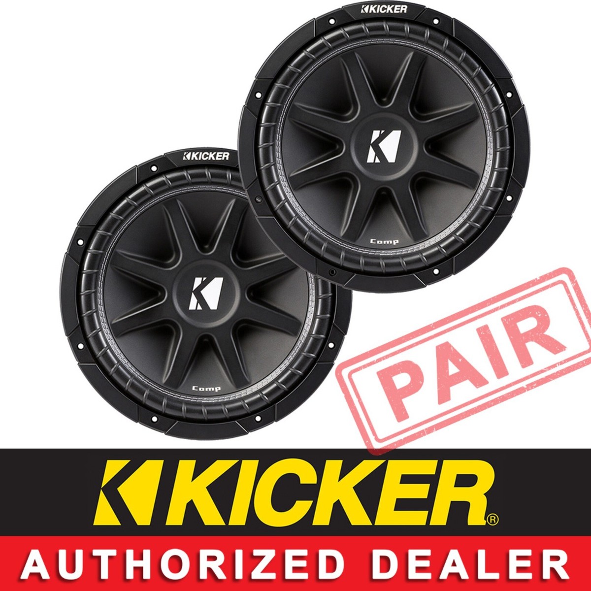 KICKER 43C124 CAR AUDIO 12