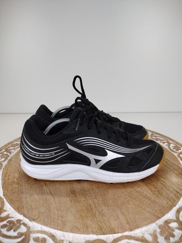 MIZUNO Women’s Volleyball Shoes CYCLONE SPEED 3 Black Silver Sz 8.5 430297-9073
