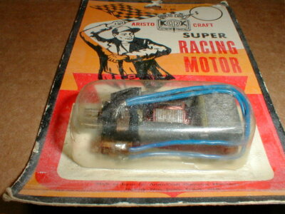 In-Line Motor 5 Pole 33,600 RPM Varney Black #R65 12 Volt Original Vintage NOS