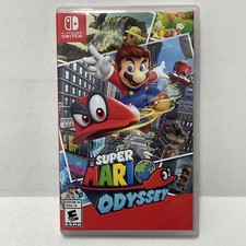 Super Mario Odyssey Nintendo Switch No Game Replacement Case Only Free Shipping